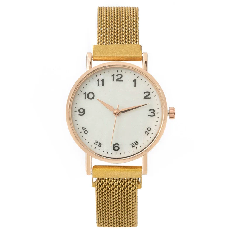 Fashion Female Quartz Watch With Metal Strap And Alloy Case - Image 11