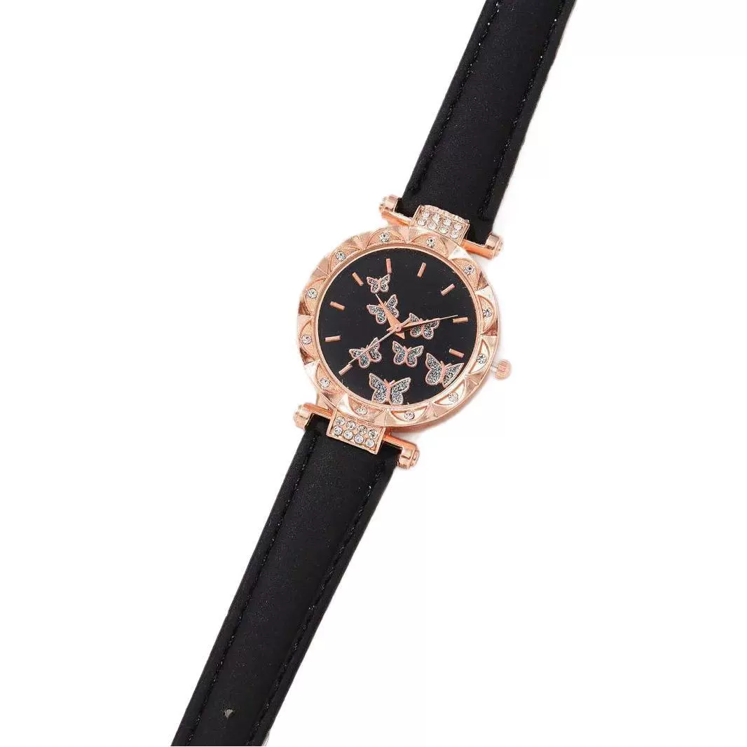 Fashion Ladies Alloy Belt Watch With Round Dial - Image 5