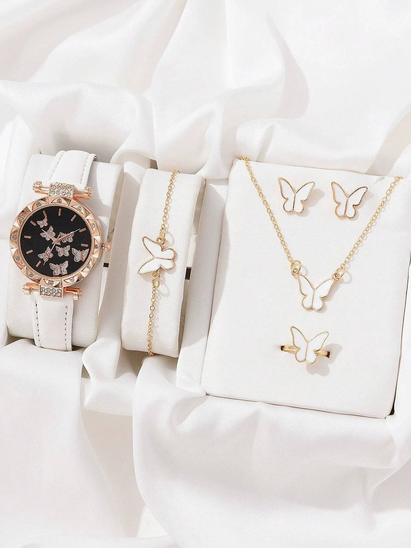 Fashion Ladies Alloy Belt Watch With Round Dial - Image 7