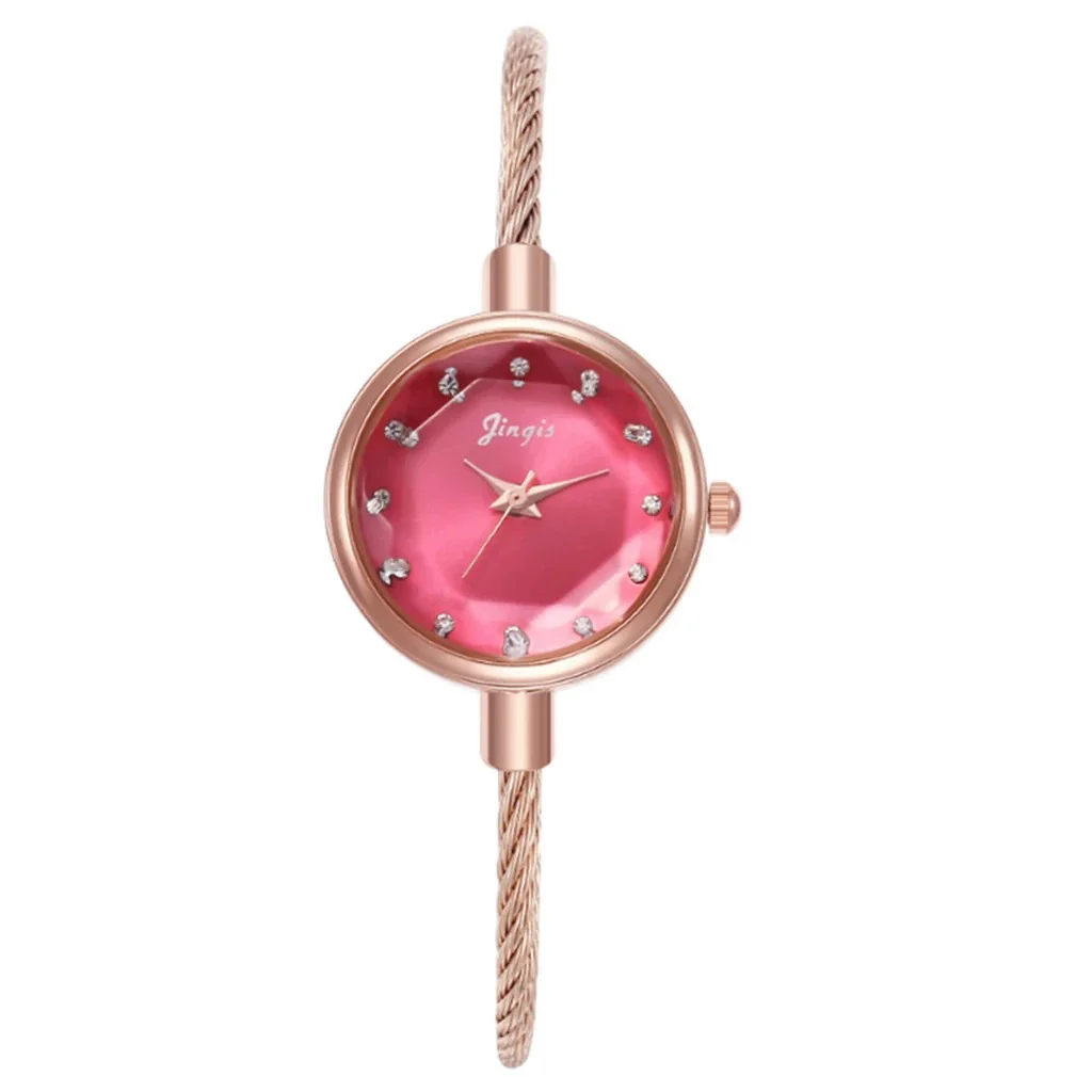 Fashion Ladies Alloy Bracelet Watch With Round Dial - Image 3