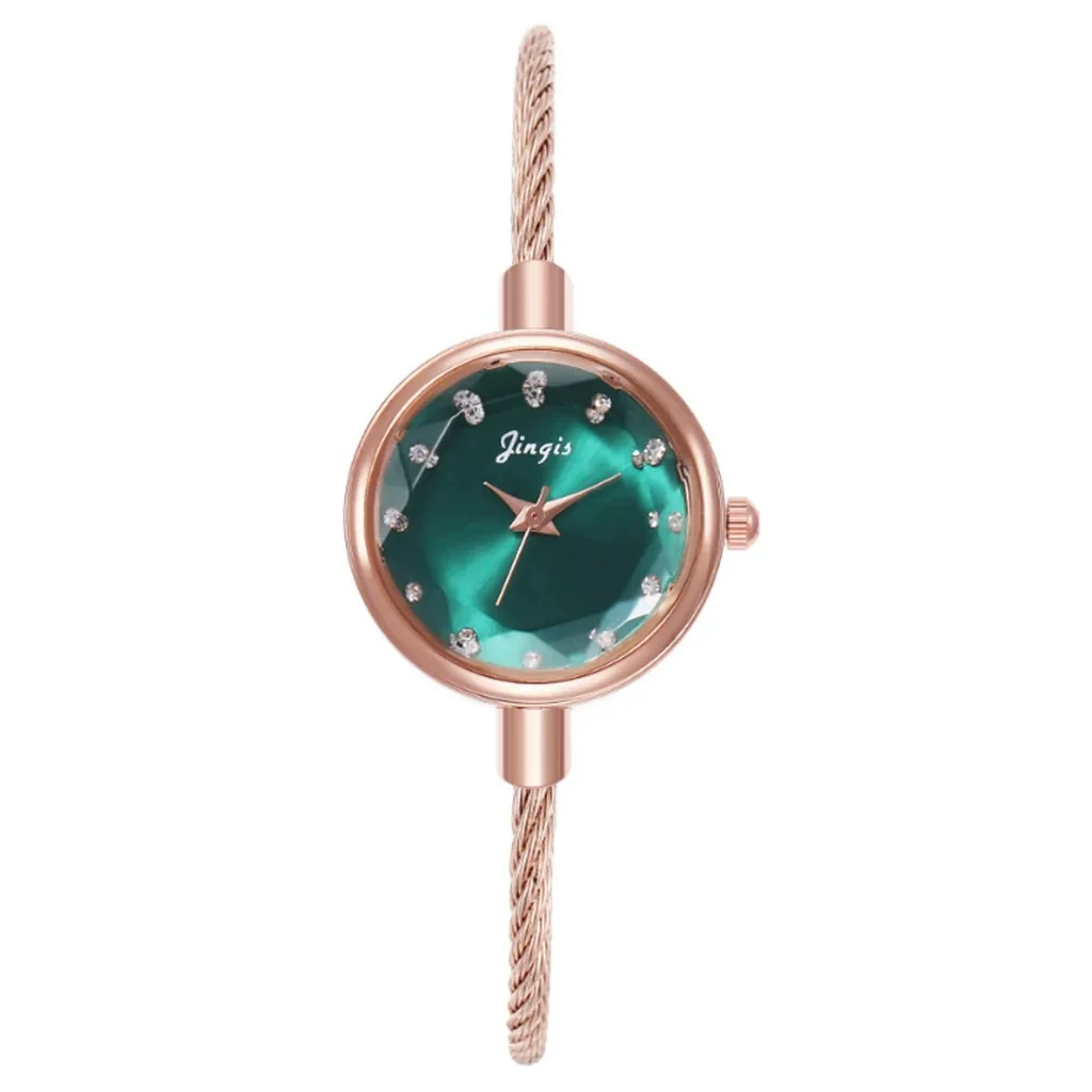 Fashion Ladies Alloy Bracelet Watch With Round Dial - Image 4