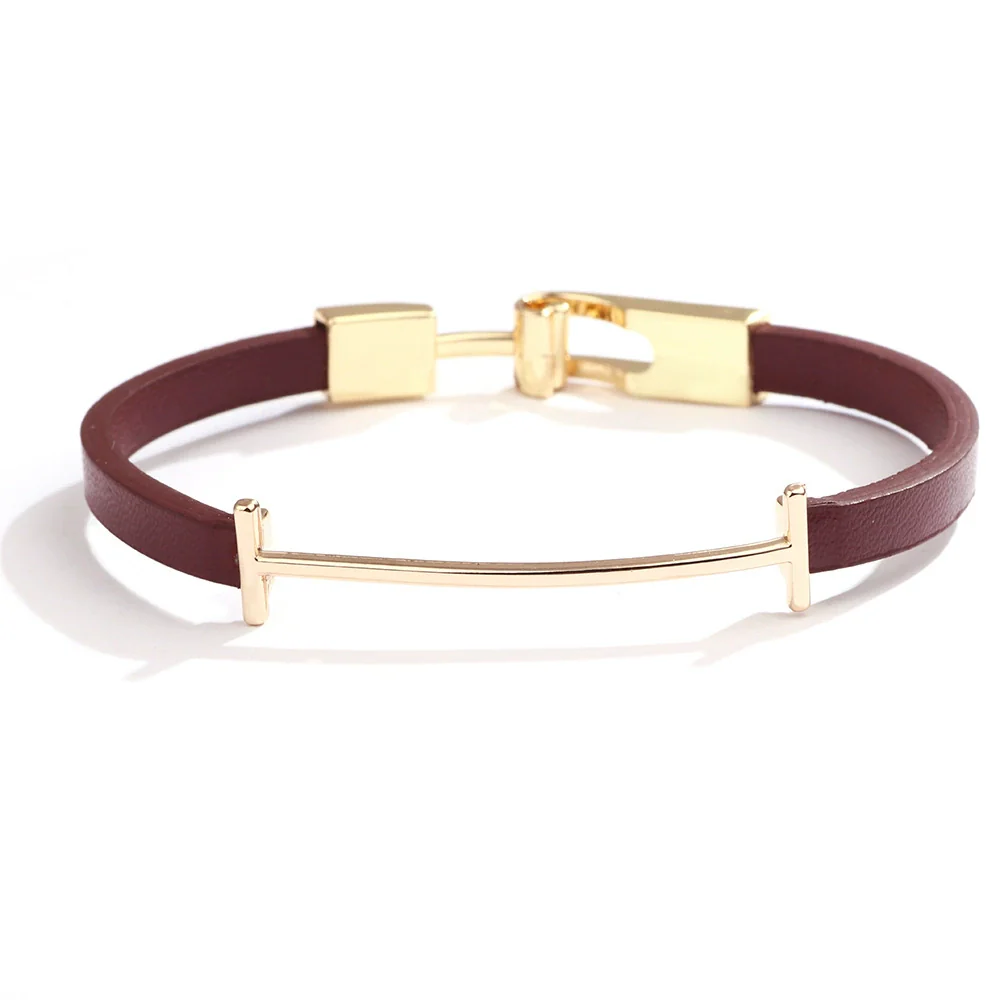 Fashion Ladies Alloy Cortex Geometry Bracelet - Image 5