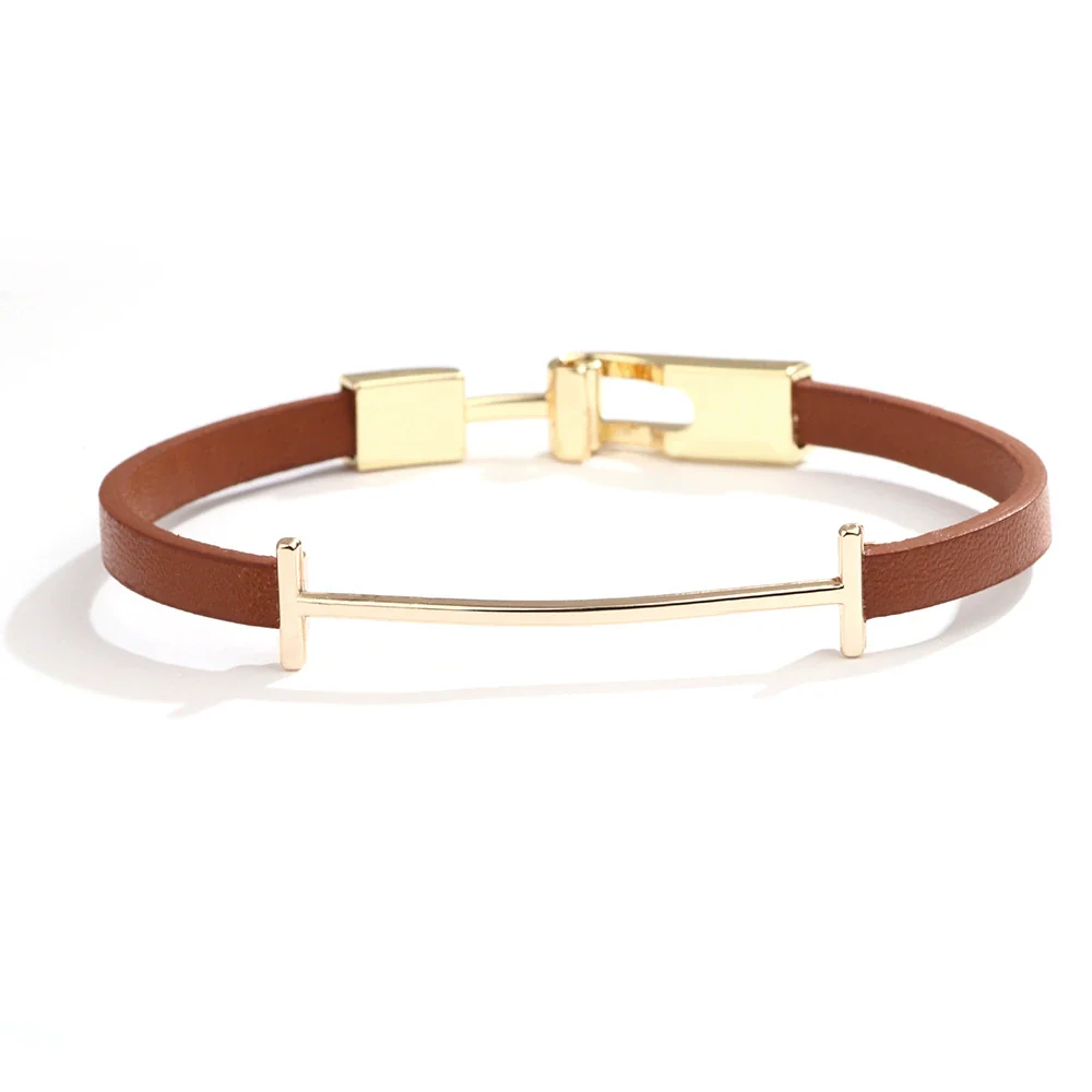 Fashion Ladies Alloy Cortex Geometry Bracelet - Image 8