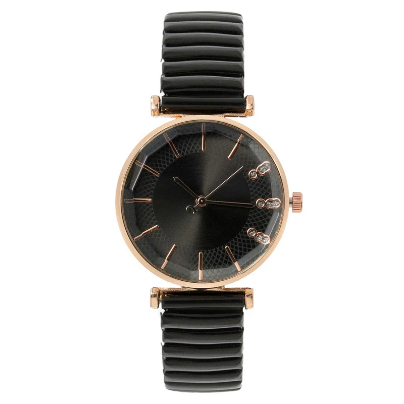 Fashion Ladies Watch Metal Elastic Band Alloy Case Quartz - Image 11