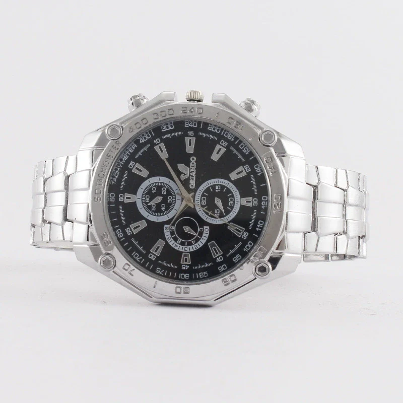Fashion Men's Metal Watch With Mineral Strengthened Glass Mirror And Round Dial - Image 3