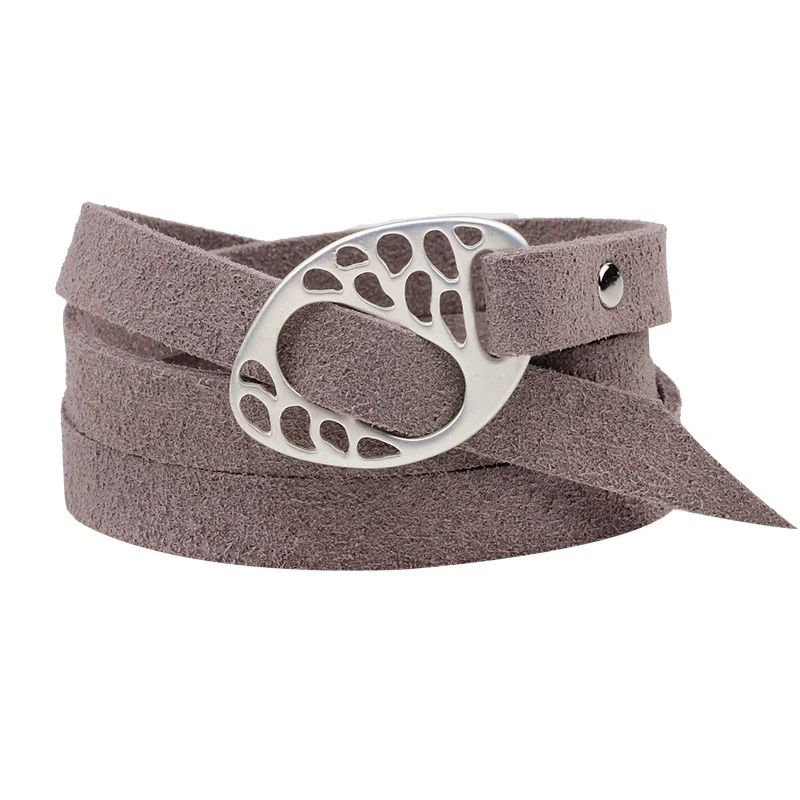 Fashion Multiloop Wrap Unisex Bracelet Leather Alloy With Animals Zodiac Pattern - Image 6