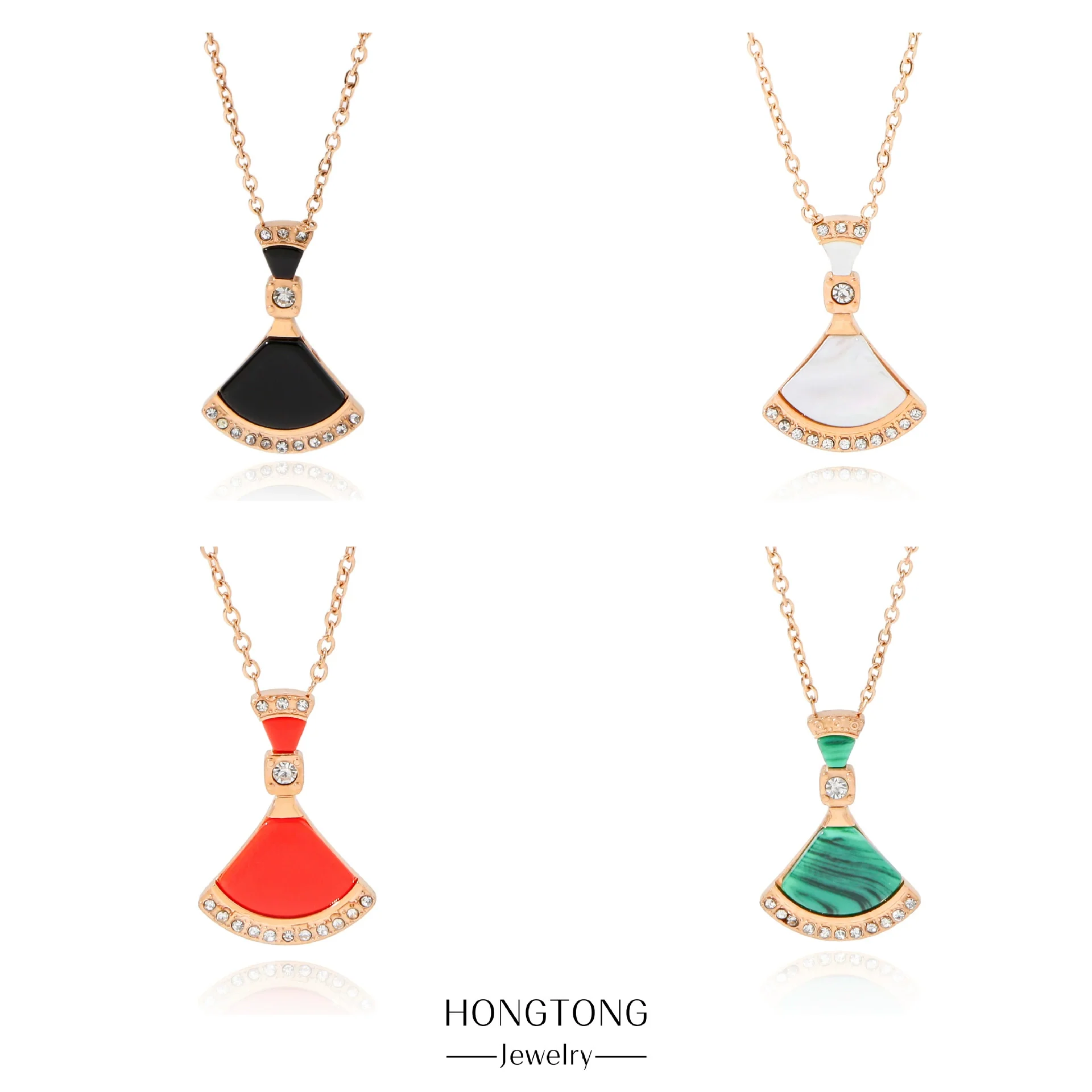 Fashion Nonfading Butterfly Stainless Steel Necklace Ochain Electroplating Style Animals Unisex