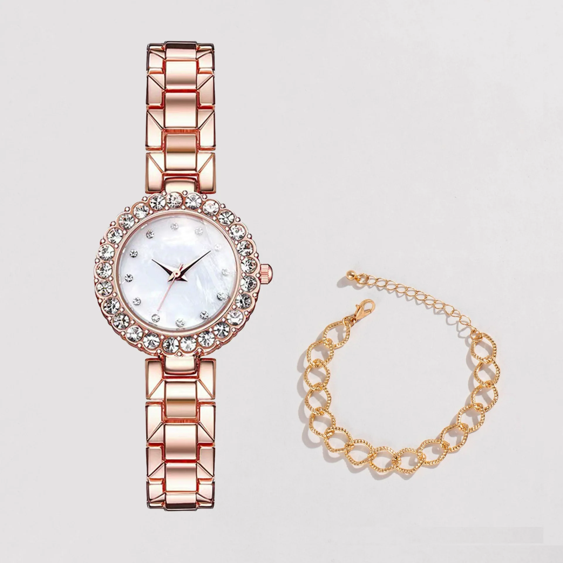 Fashion Oval Alloy Band Quartz Watch For Female - Image 14