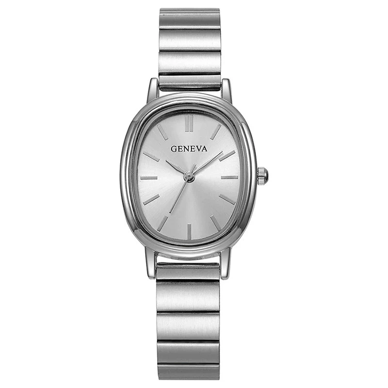 Fashion Oval Bamboo Steel Band Women's Watch - Image 7
