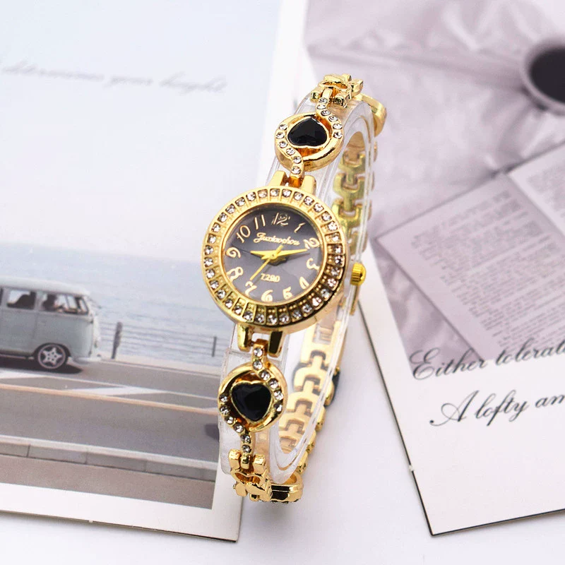 Fashion Round Alloy Women's Bracelet Watch Luxury Niche Ins Style Student Watch - Image 7