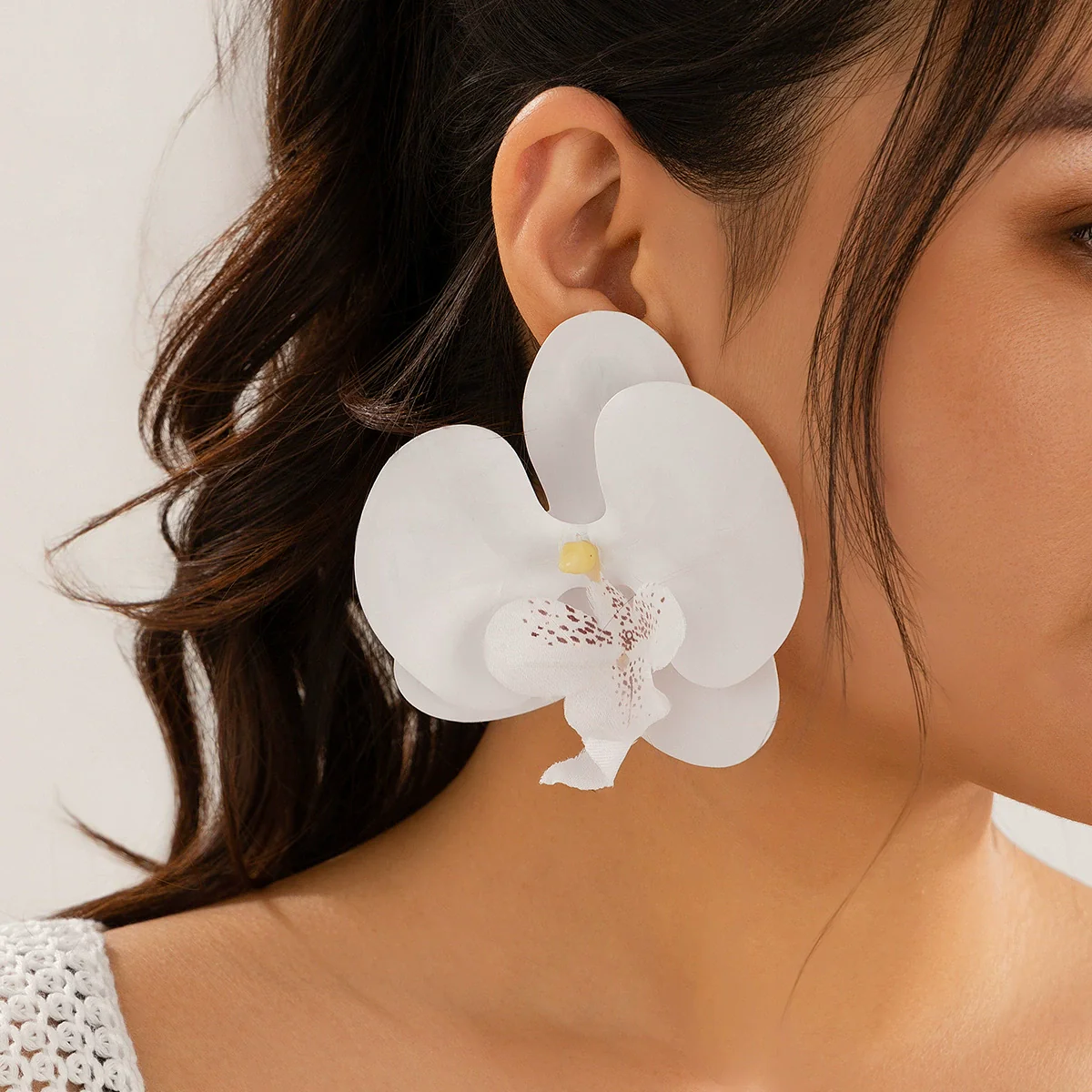Fashion Threedimensional Flower Geometric Plastic Resin Fabric Wax Thread Handmade Women's Necklace Choker - Image 10