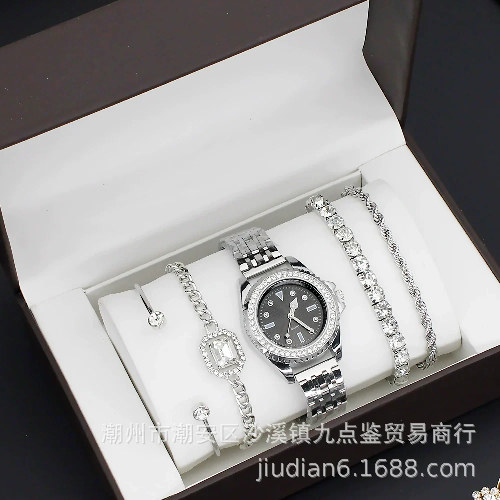 Fashion Women's Alloy Quartz Watch With Imitation Leather Strap And Stainless Steel Clasp - Image 13