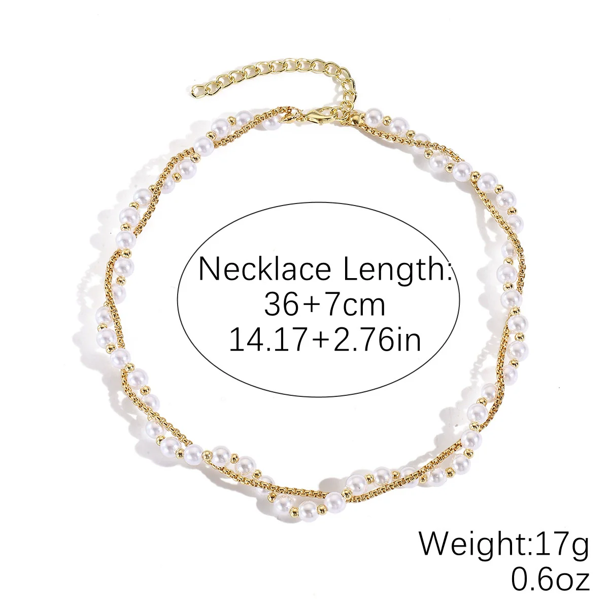 Fashionable Colorful Conch And Starfish Beaded Necklace And Bracelet Set With Imitation Pearls Porcelain Pendant Sea Life Pattern Electroplating For Women - Image 21