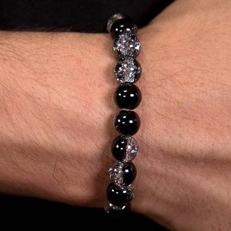 Fashionable Unisex Glass Beads Geometric Bracelets - Image 4