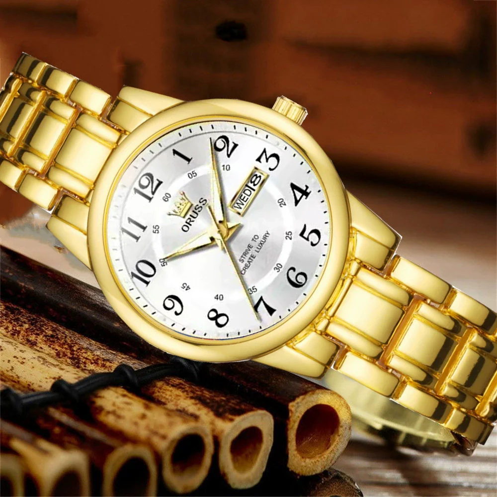 Fashionable Waterproof Alloy Women's Fullautomatic Electronic Round Dial Watches - Image 2