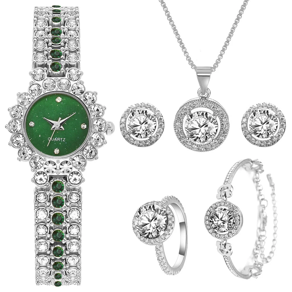 Fashionable Women's Diamondencrusted Quartz Bracelet Watch With Starry Sky Design Alloy Case Rose Gold Buckle And Round Dial - Image 13