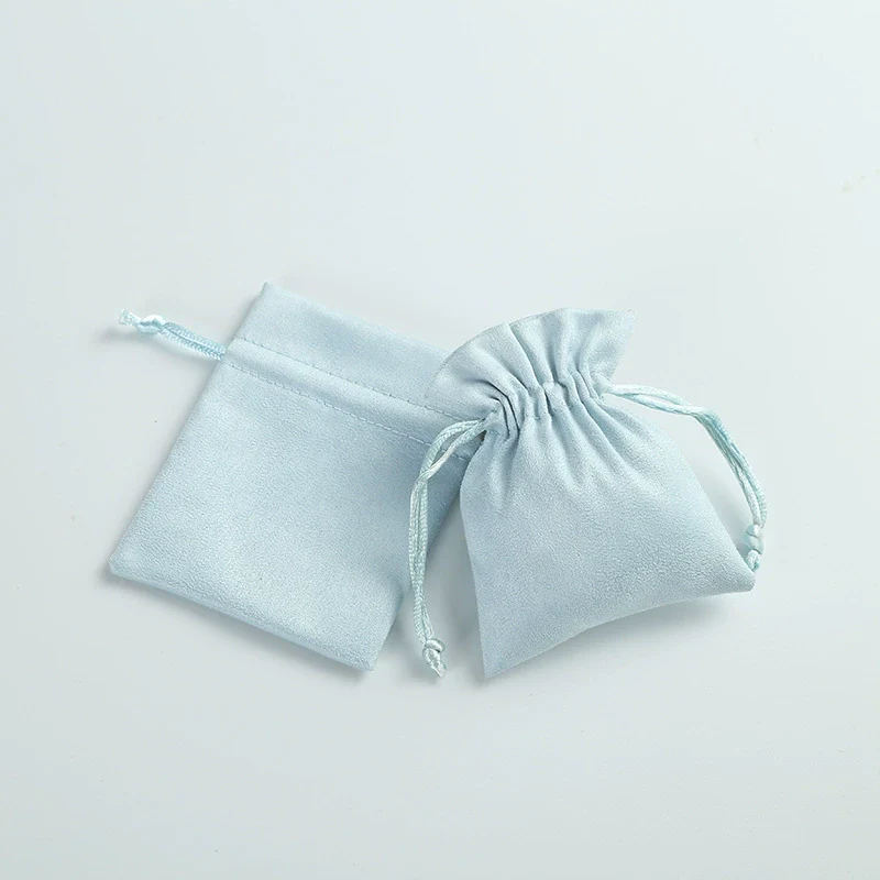 Flannel Jewelry And Mobile Phone Headset Packaging Bag With Thermal Transfer Process - Image 2