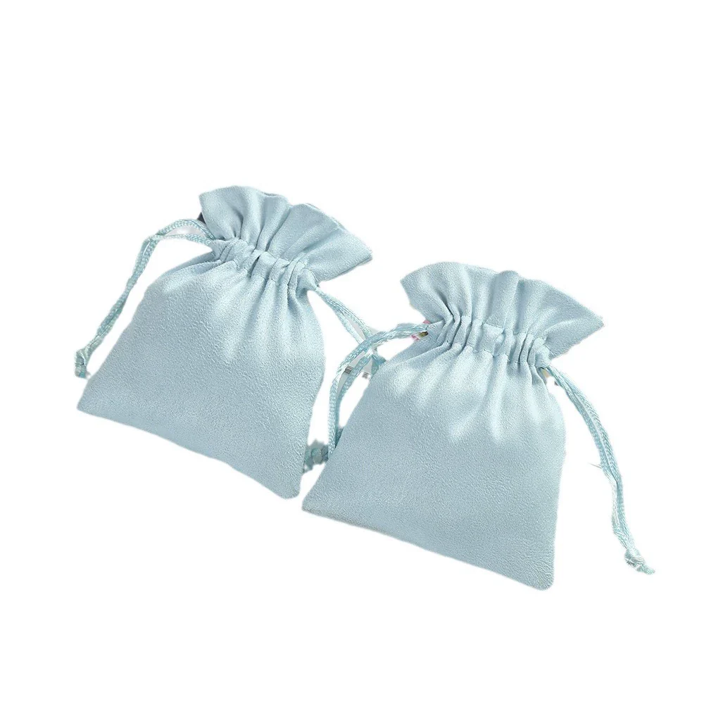 Flannel Jewelry And Mobile Phone Headset Packaging Bag With Thermal Transfer Process - Image 5