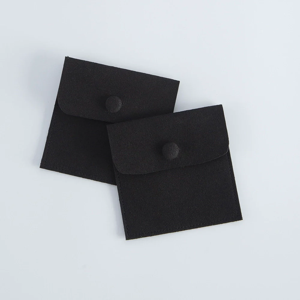 Flannel Velvet Jewelry Storage Bag Doublesided Perforated Snap Wholesale - Image 13