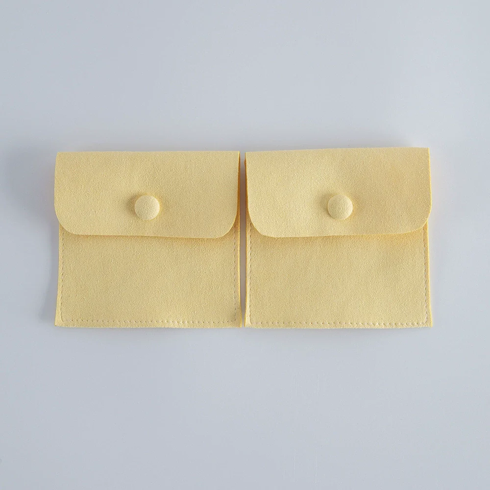 Flannel Velvet Jewelry Storage Bag Doublesided Perforated Snap Wholesale - Image 14