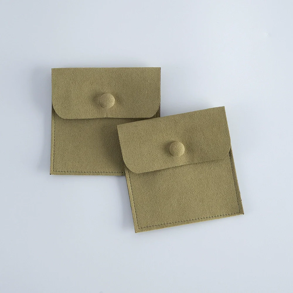Flannel Velvet Jewelry Storage Bag Doublesided Perforated Snap Wholesale - Image 16