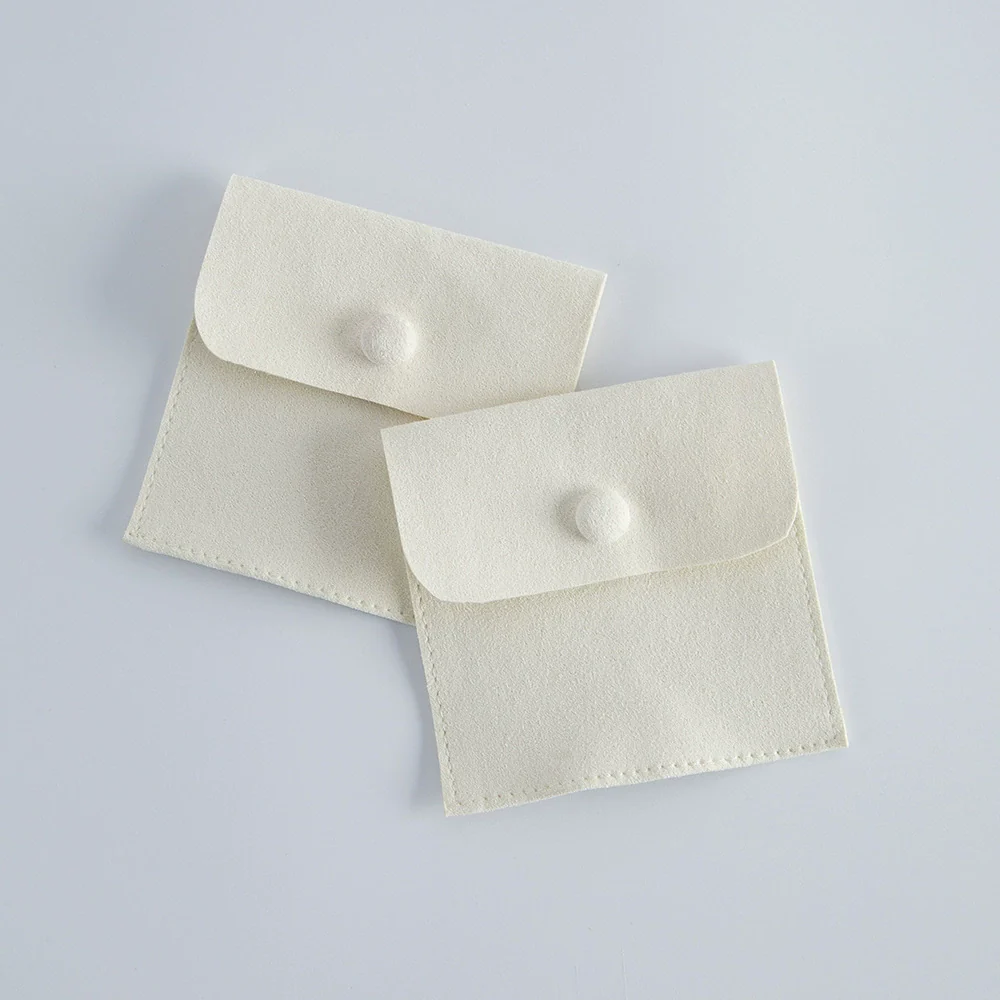 Flannel Velvet Jewelry Storage Bag Doublesided Perforated Snap Wholesale - Image 7