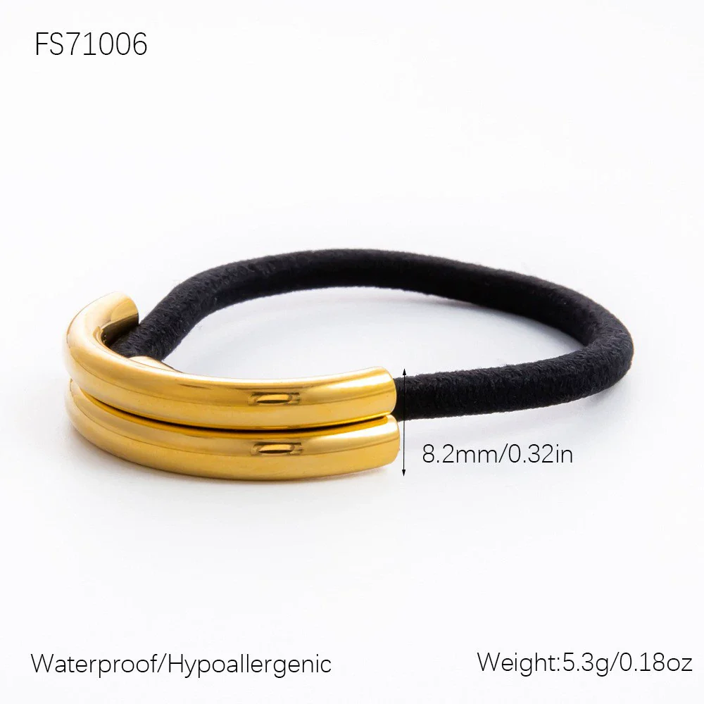 Forged Hair Band Pendant With Large Flower Ocean Series Simple Ball Design - Image 11