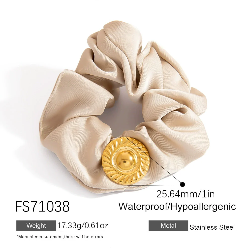 Forged Hair Band Pendant With Large Flower Ocean Series Simple Ball Design - Image 9