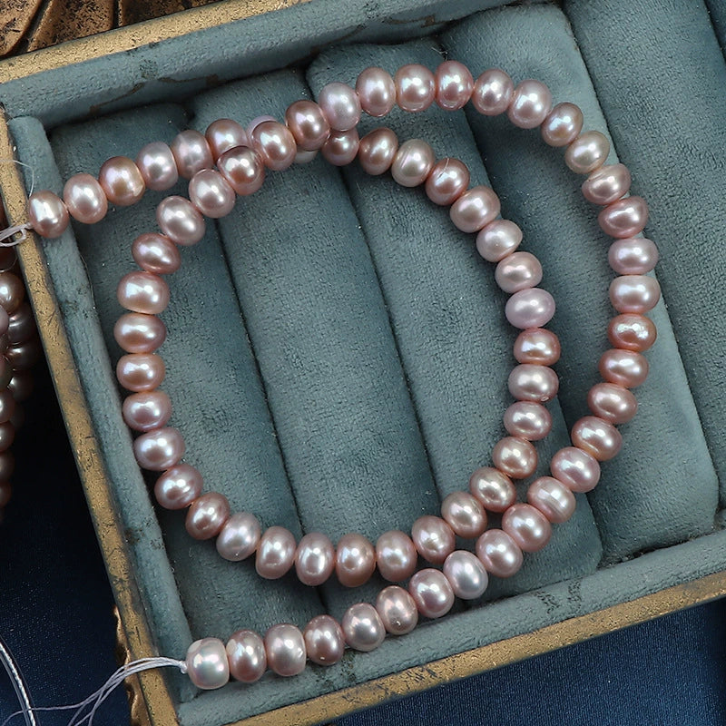 Freshwater Pearl Flat Bead Jewelry Making Material - Image 3