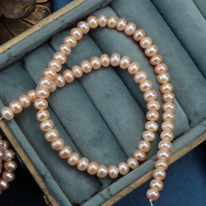 Freshwater Pearl Flat Bead Jewelry Making Material - Image 5