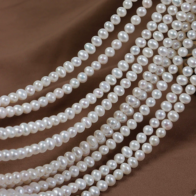 Freshwater Pearl Naked Stone Potatoshaped Beads Jewelry Material