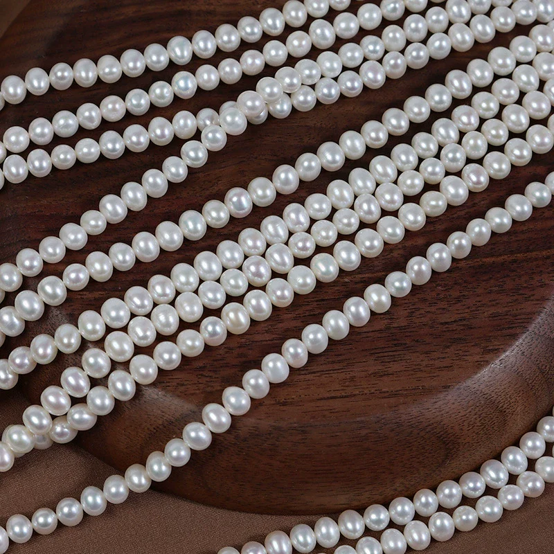 Freshwater Pearl Naked Stone Potatoshaped Beads Jewelry Material - Image 5
