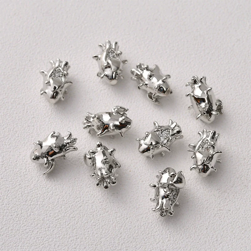 Fruit Pendant Jewelry Copper Material Electroplated Accessories For Earrings And Necklace - Image 18