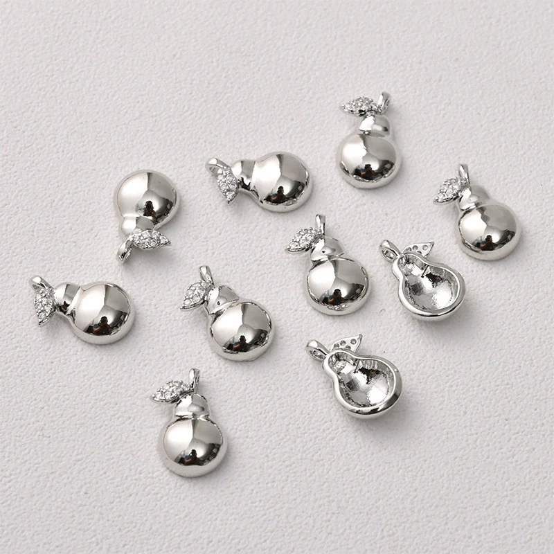 Fruit Pendant Jewelry Copper Material Electroplated Accessories For Earrings And Necklace - Image 19