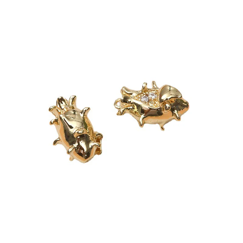 Fruit Pendant Jewelry Copper Material Electroplated Accessories For Earrings And Necklace - Image 5