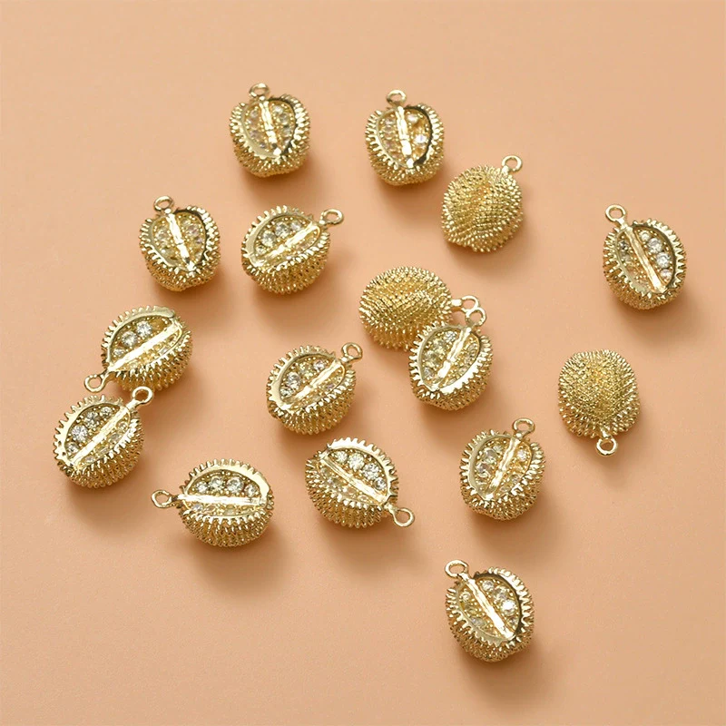 Fruit Pendant Jewelry Copper Material Electroplated Accessories For Earrings And Necklace - Image 6