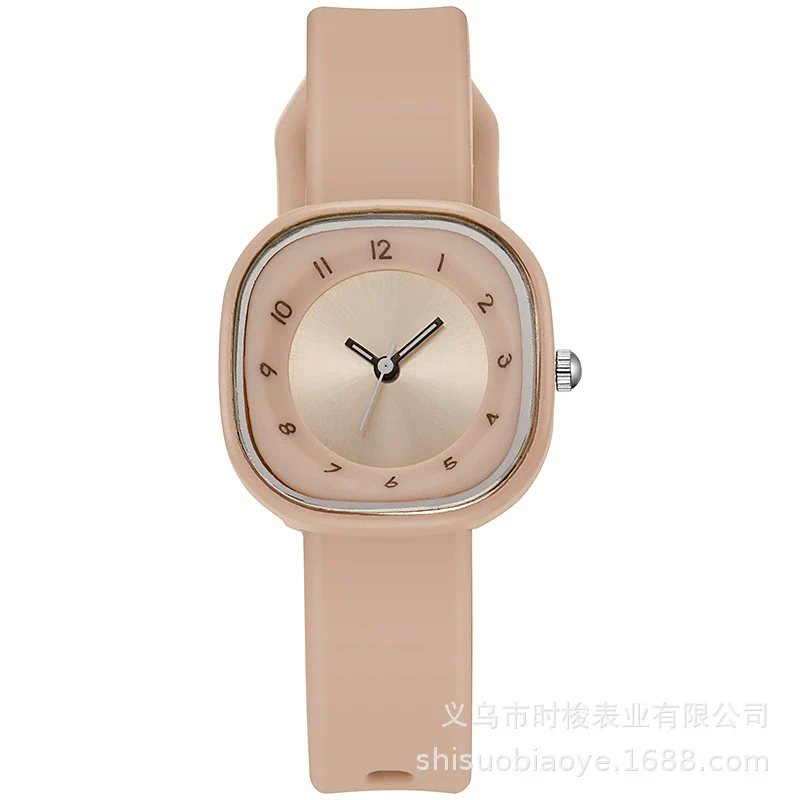 Girls Quartz Watch Alloy Plastic Square Ins Minimal Style Leisure - Image 10