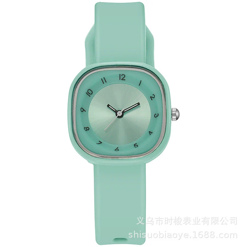 Girls Quartz Watch Alloy Plastic Square Ins Minimal Style Leisure - Image 14