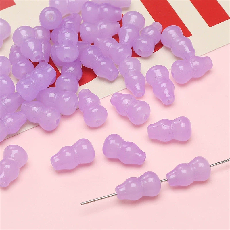 Glass Glaze Handmade Gourd Beads Jewelry Accessories For Bracelet Necklace - Image 13