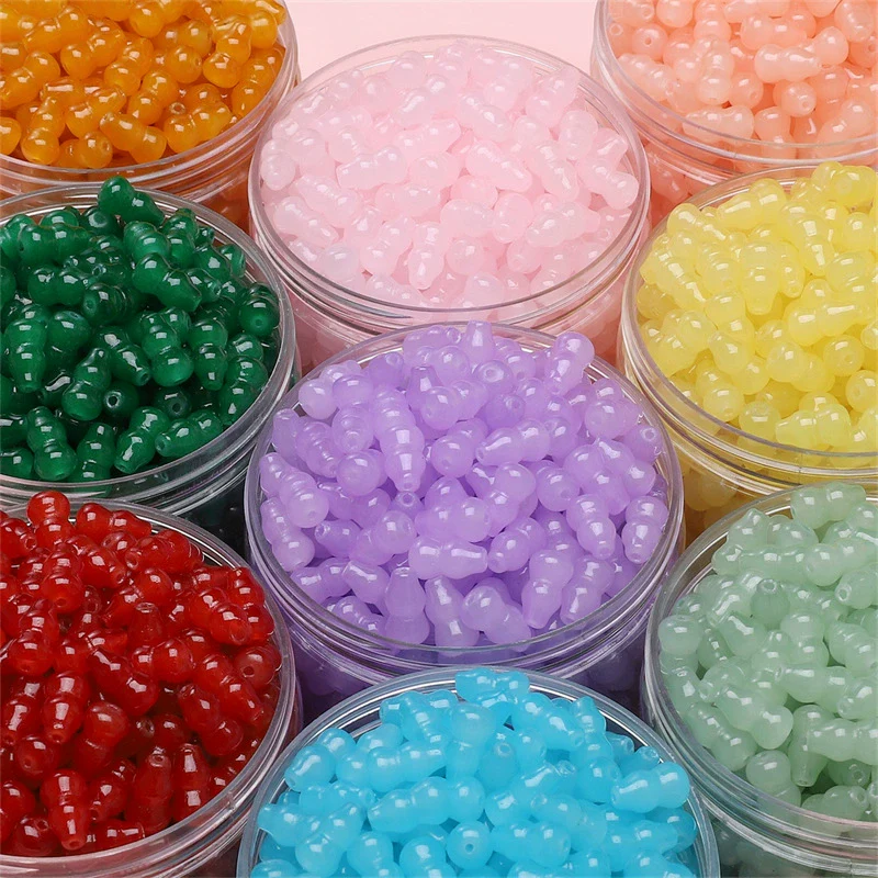 Glass Glaze Handmade Gourd Beads Jewelry Accessories For Bracelet Necklace - Image 4
