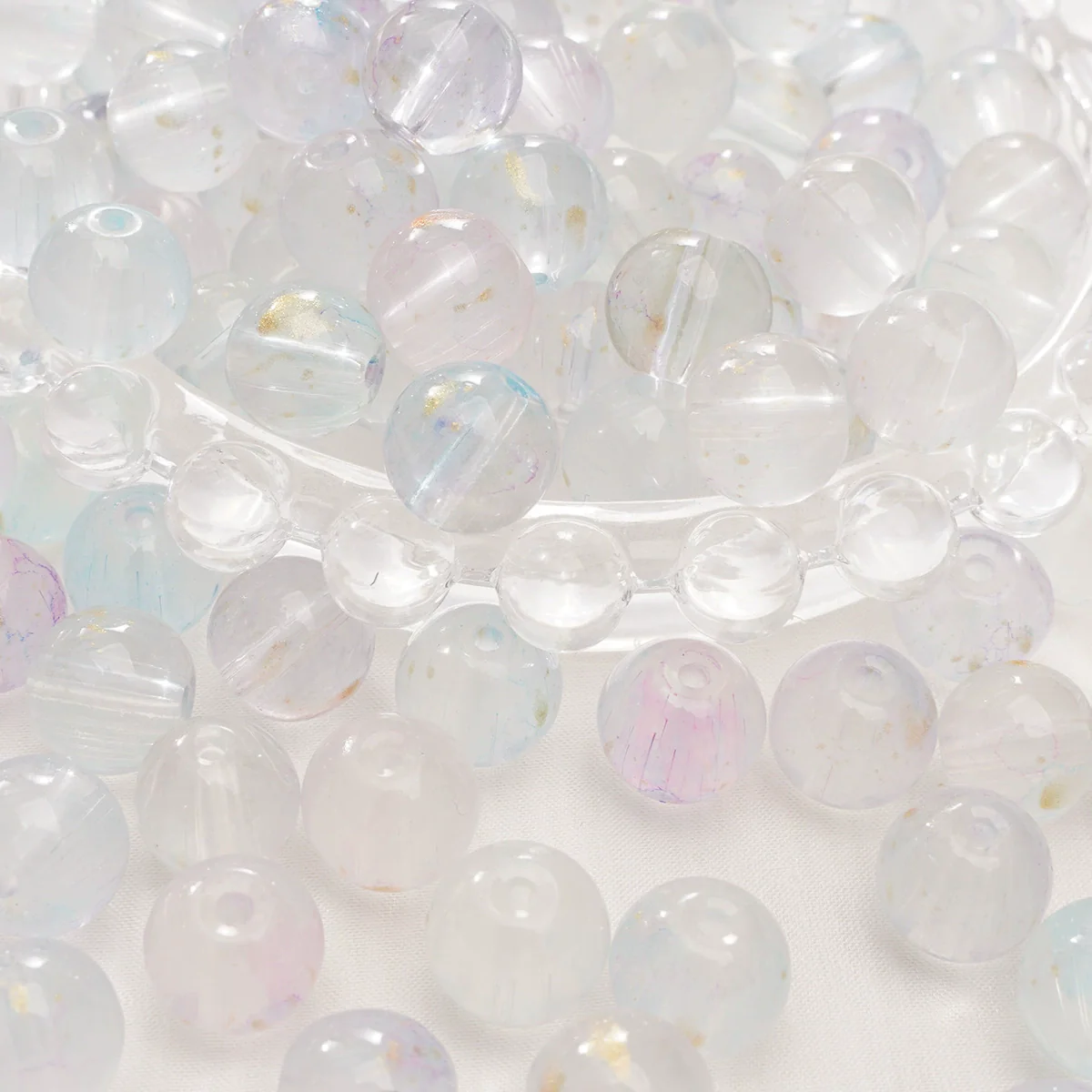 Glass Glaze Natural Style Loose Beads For Diy Handmade Jewelry Accessories - Image 15