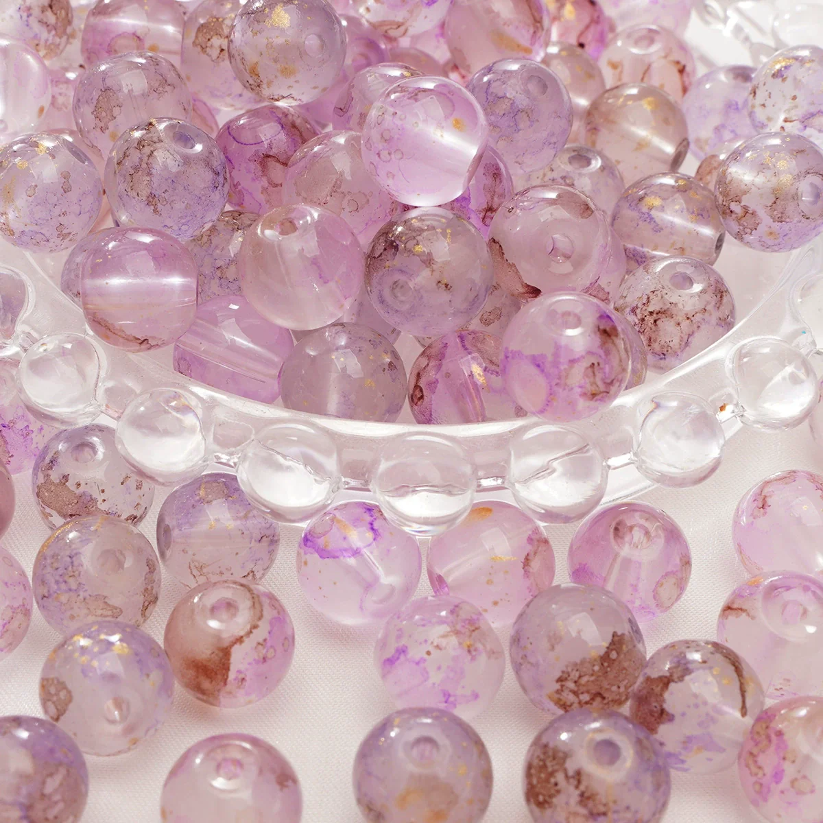 Glass Glaze Natural Style Loose Beads For Diy Handmade Jewelry Accessories - Image 8