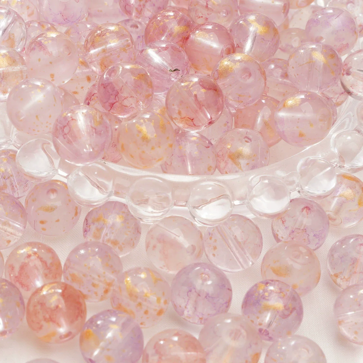 Glass Glaze Natural Style Loose Beads For Diy Handmade Jewelry Accessories - Image 9