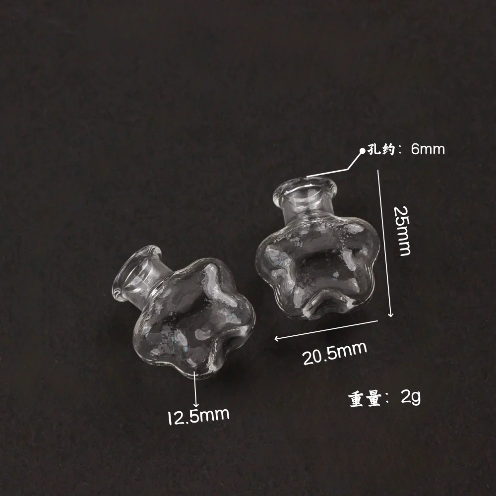 Glass Glazed Small Bottle Pendant Mobile Phone Lanyard Accessories - Image 10