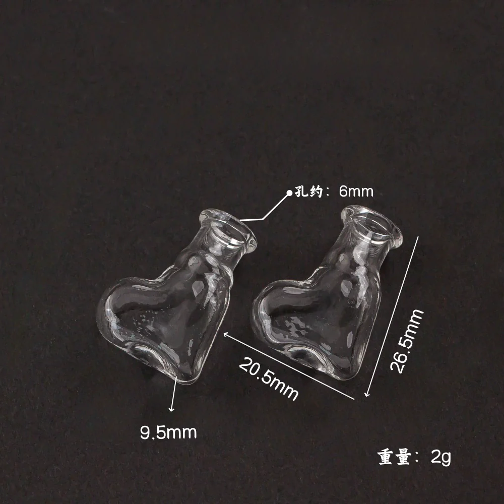 Glass Glazed Small Bottle Pendant Mobile Phone Lanyard Accessories - Image 13