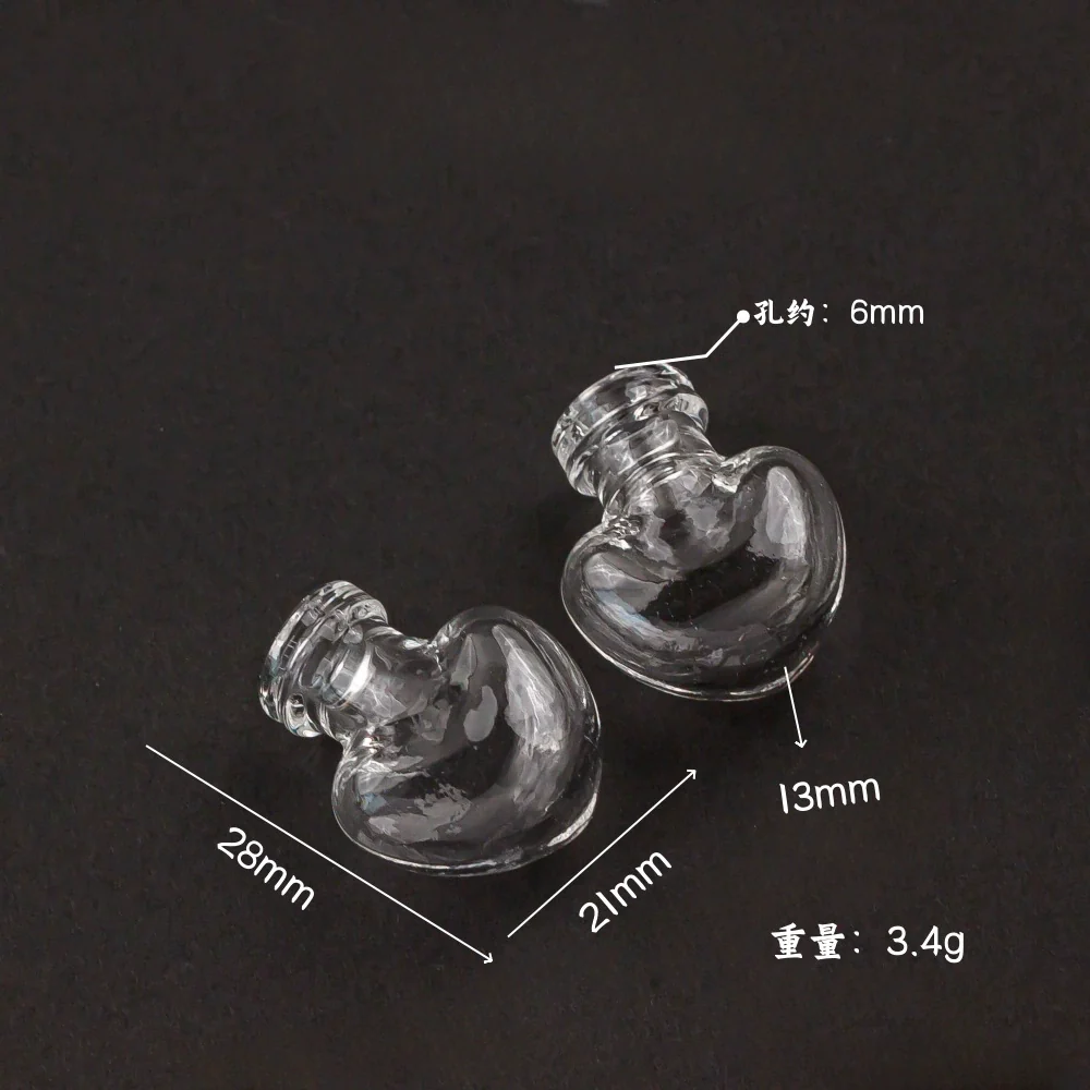 Glass Glazed Small Bottle Pendant Mobile Phone Lanyard Accessories - Image 15