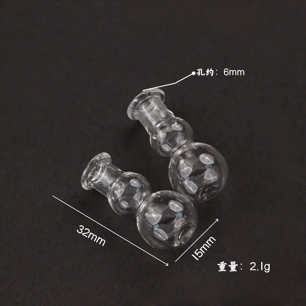 Glass Glazed Small Bottle Pendant Mobile Phone Lanyard Accessories - Image 17