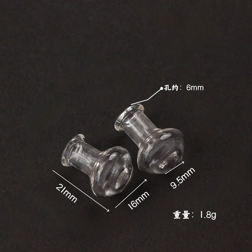 Glass Glazed Small Bottle Pendant Mobile Phone Lanyard Accessories - Image 21