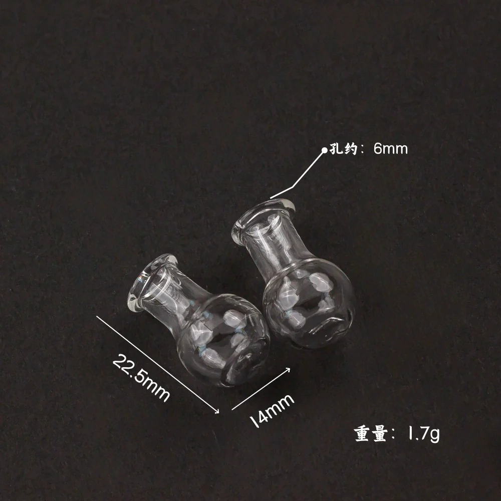 Glass Glazed Small Bottle Pendant Mobile Phone Lanyard Accessories - Image 27