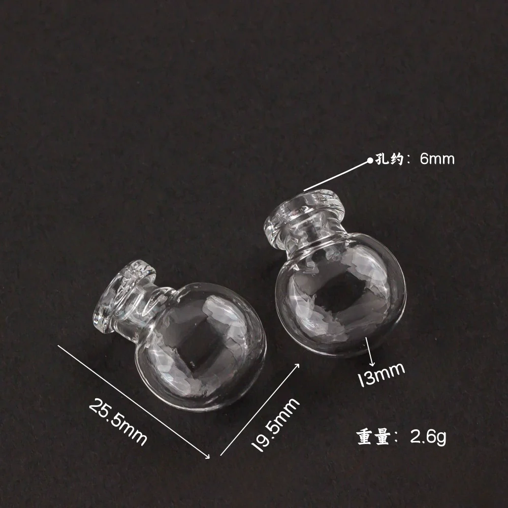 Glass Glazed Small Bottle Pendant Mobile Phone Lanyard Accessories - Image 29